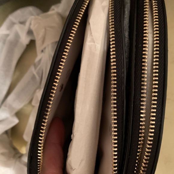 NWT Kate Spade Spencer Leopard Double-Zip Crossbody Purse - Picture 9 of 12